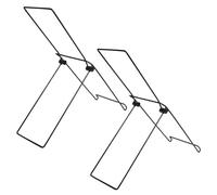 Soporte Portátil para Panel Solar 2 Piezas Soporte Plegable Ajustable