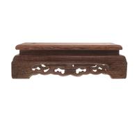 Soporte Rectangular de Madera para Macetas, Pedestal Decorativo Elevado