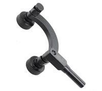 Soporte semicircular de acero endurecido de 8 mm de diámetro para calibrador de ejes, herramienta de centrado para ejes y taladros en máquinas herramientas, para instrumentos de medición digitales y
