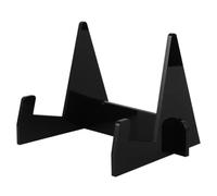Soporte Simple de Negro Acrílico Ranura para Libros para Escritorio | Acrílico, Limpieza Fácil y Resistente al Agua, Sostiene Libros 35mm, para Cocina y Mesa