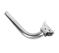 Soporte Soporte de Poste de Montaje de 36 cm para monitoreo de Antenas Exteriores con diseño direccional de Montaje en Pared de Acero frío para el hogar, apartamento, almacén,