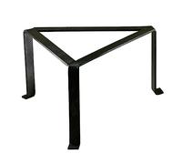 Soporte Triangular La Ideal de Hierro Forjado, Color Negro, 10 Unidades, Hierro Fundido, Negro, 45 Cm