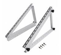 Soporte Triangular para Panel Solar , 41 Pulgadas 1040 Mm | Acabado Anodizado Resistente, Diseño Plegable y Portátil, Soporte Ajustable para Panel Solar, Exteriores