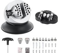 Soporte universal VEVOR, base giratoria de 360°, 30 accesorios, sistema de sujeción de precisión
