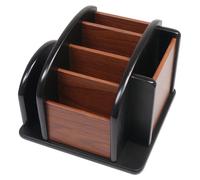 Soporte y organizador de escritorio para mandos a distancia de Holz