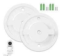 Soportes Cámaras Vigilancia para Tapo C200 TPC210 IPC40C, 2 Pcs | 55 mm Wifi Interior Bases de Montaje para IPC42C TPC42EW IPC43AN IPC43AW MIPC451, Soportes Cámara Domola Montaje en Pared