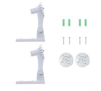 Soportes de montaje en pared blancos para cámaras Tp-link para Tapo C200 C210 C220 Tc70 C225 y Kasa con rotación vertical de 180 grados ángulo de visión ajustable seguro techo o pared kit de