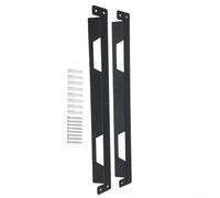 Soportes de montaje para Toughbuilt para stacktech, 4 unidades, rieles de metal inoxidables, para caja de herramientas, taller, organización de vehículos, juego de instalación (2 piezas)