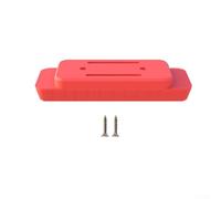 Soportes de pie de montaje para sistema de embalaje para mejorar la capacidad de almacenamiento de la caja de herramientas y la estabilidad en el carrito, rojo, paquete de 4 (1 unidad)