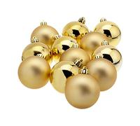 Soportes para-Bolas Oro 60 mm Diámetro 3 pcs Brillante + 3 pcs Matt 6 pcs plástico