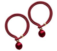 Soportes para cortinas, 2 clips de decoración ajustables en forma de bola | Home Drapes - Alzapaños para interiores y exteriores, patio, cenador, dormitorio, caravana, sala de estar