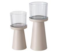 Soportes para velas modernos PIUS, juego de 2 unidades