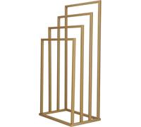 Soportes y ganchos para toallas: Soporte para toallas independiente, de metal, 96 cm de alto, con 4 barras, soporte para toallas de baño, soporte de toallas de pie