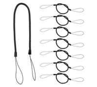SOPOTUTU 8 Piezas Cordón Elástico Antipérdida para Bolígrafo Resorte 1,2 MM de Diámetro X 3,5 MM de Exterior, Longitud Total 200 MM, 8 Unidades, Compatible Lápices Ópticos para Uso Escolar