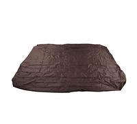 Sorandy Cubierta para SPA Exterior, Tapa Resistente a Desgarros (Café) | Resistente a la intemperie, plegable, fácil de limpiar, apto para