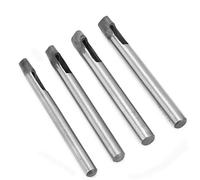Sorandy Juego de Perforadoras para Manualidades de Cuero, Herramienta Perforadora Manual de Acero Al Carbono de Primera Calidad para Bolsas y Materiales Finos, Juego de 4 Piezas