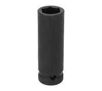 Sorandy Juego de Vasos de Impacto Profundo con Accionamiento de 1/2 Pulgada, Construcción Resistente de 6 Puntos para Reparaciones Automotrices, Tamaños de 17/18/19 Mm, Material de Acero Duradero