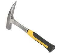 Sorandy Martillo de Ladrillo de Boca Plana Martillo de Pico de Pato Resistente para Estudios Geológicos Acero con Alto Contenido de Carbono para Profesionales y Aficionados (Pequeña)