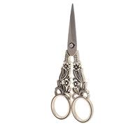 Sorandy Tijeras para Manualidades de Acero Inoxidable Duraderas de Gran Nitidez para Bordado y Costura 14,7 X 5,6 Cm Plata 1 Pieza