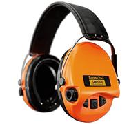 Sordin PRO X Casco electrónico - Protección auditiva - Orejeras 75302-X/L-14-S - SNR : 25 dB - Amplifican los snidos ambientales - Naranja