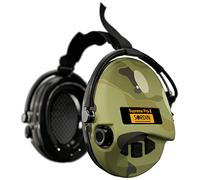 Sordin Pro X Neckband Cascos - 76302-X-06-S - Auriculares Ultrafinos Electrónicos | Orejeras de Protección Auditiva | Diseño Extraplano para Cazadores - Tiradores y Aficionados a la Caza - 76302-X-06