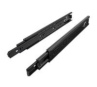 SOTECH 1 Paar Vollauszüge KV3-45-H45-L500-NF schwarz 500 mm (eingeschoben) Tragkraft 45 Kg