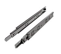 SOTECH 1 par Guías de extensión total KV2-45-H45-L350-NF 350 mm (empujadas) Guía telescópica Capacidad de carga de 45 kg
