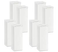 SOTECH 8 Piezas Pie de Mueble Quebec 120 mm +10 mm 40 x 40 mm Blanco | Regulable en Altura Fabricado de Aluminio
