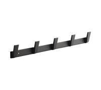 SOTECH Blackline ALBUS barra de colgar 450 mm con 5 ganchos negro Perchero | de pared