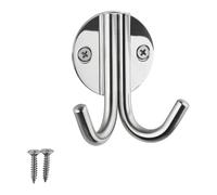SOTECH Perchero ELEN 65 x 78 x 33 mm acero inoxidable pulido de pared | ganchos