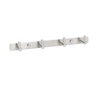 SOTECH Perchero KARA de acero inoxidable como Gancho individual o tira | de ganchos con 4/6/8 de pared de Tamaño seleccionable 4 - L: 300 mm DESIGN