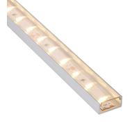 SOTECH Perfil de superficie LED-PH1 2000 x 18 x 8,5 mm para tiras LED | anchas de hasta 16 mm p. ej. para Philips Hue LightStrip