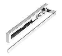 SOTECH Toallero extraíble Style de 1 Brazo, Cromo Pulido 325 mm de extensión 145 mm Toallero para Montaje Lateral y bajo Lavabo en baño y Cocina