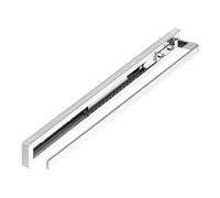 SOTECH Toallero extraíble Style de 1 Brazo Cromo Pulido 415 mm de extensión 300 mm Toallero para Montaje Lateral y bajo Lavabo en baño y Cocina