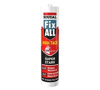 Soudal High Tack - Cartucho de tinta (290 ml), color transparente