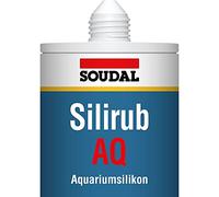 Soudal-Masilla de Silicona para acristalamientos silirub aq