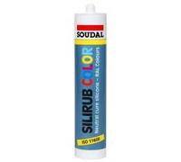 SOUDAL - Silicona neutra silirub roble