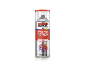 Soudal Spray Esmalte Acrílico Color Antracita Alta Temperatura
