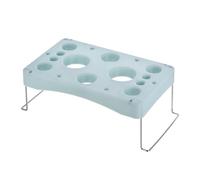 sourcing map 1 soporte para bolsas de pastelería, 11.4 x 7.1 pulgadas, soporte para decoración de pasteles, herramientas de bricolaje para repostería fácil, sostiene clavos de flores, patas de acero
