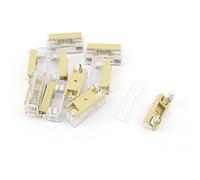 sourcing map 10 pcs Carcasa de plástico Soporte portafusibles para 5mm x 20mm Tubo Fusible