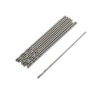 sourcing map 10 piezas de perforación HSS giro smagtron brocas herramienta 0,5 mm