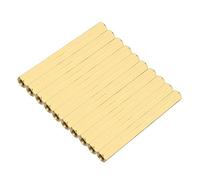 sourcing map 10 piezas Espaciador separador tornillo hexagonal M3x5x45 mm.