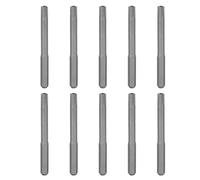 sourcing map 10 puntas de destornillador Torx T20H de 0.15 pulgadas, vástago hexagonal de 45 mm / 1.8in de longitud, estrella magnética de 6 puntos, punta de destornillador de acero S2 con agujero