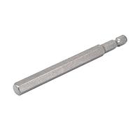 sourcing map - ® 100 mm Longitud 1/4 "vástago hexagonal 8 mm H8 Hexágono Magnético Destornillador Bits