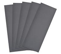 sourcing map 1000 hojas de lija de 9 x 3,6 pulgadas, papel de lija de carburo de silicio seco para muebles de madera, metal pulido automotriz, 5 piezas