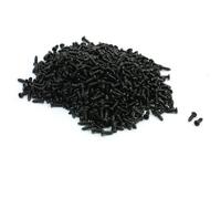 sourcing map 1000 piezas 2 mm x 6 mm rosca autorroscante tornillo de cabeza redonda Phillips