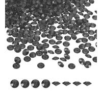 sourcing map 1000 piezas de cristales falsos de confeti para mesa de boda, diamantes acrílicos, diamantes de imitación para rellenar jarrones, gemas para manualidades, decoración de centro de mesa