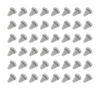 sourcing map 100Pcs Boquillas de Repuesto para Cabezal de Ducha Gris Oscuro