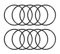sourcing map 10pcs Nitrilo Caucho Tóricas Juntas 100mm OD 92mm ID 4mm Ancho, Métrico Sellado Empaquetadura O Ring Redondo Arandelas de Goma Surtidas para Grifos Cocina y Fontanería