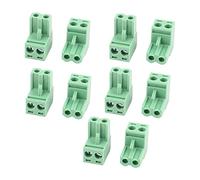 sourcing map 10uds KF2EDG 2P 5,08mm Conector Hembra Bloques de Terminal Enchufable